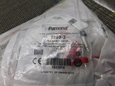 NEW 100PACK Pomona Electronics 2269-2 Double Banana Jack, Panel Mount, Base picture