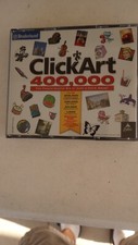 ClickArt 400,000 Computer Software for Windows by Broderbund AOL Graphics CD. P3 picture