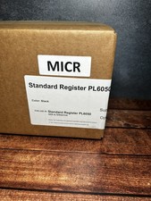 Standard Register PL6050 MICR Alternative Toner. Made in USA  picture