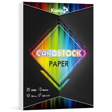 Lot Koala White Cardstock Paper 8.5 x 11 85lb 230g Matte Paper for Inkjet Laser picture
