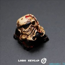 Star Wars Skull Novelty Keycap SH-Through Resin Desktop Decor MX Stem Compatible picture