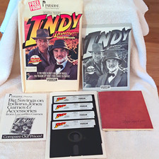 Lucasfilm Games Indiana Jones Last Crusade Graphic Adventure IBM PC 5.25