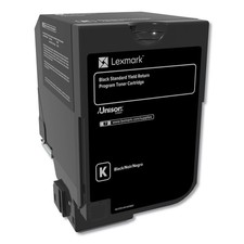 74C10K0 Return Program Unison Toner, 3,000 Page-Yield, Black picture