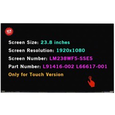 LM238WF5-SSE5 LM238WF5(SS)(E5) FHD LCD Touch Screen for HP 24-dp0014 Display picture