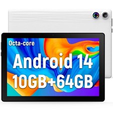 Anmecs Tablet 10.1 inch Android 14 with 10GB RAM 64GB ROM Bluetooth Dual Camera picture