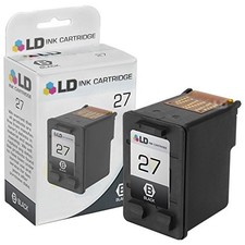 LD Reman Replacement (HP) C8727AN (HP 27) HP-27 HP27 4PK Black Ink Cartridge picture