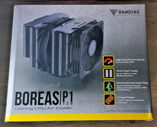 NEW GAMDIAS Boreas P1-720 Dual Tower CPU Air Cooler Fan 7 Heat Pipes LGA1700 AM5 picture