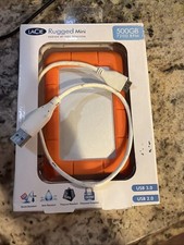 NEW Lacie Rugged  500GB Hard Drive - Portable HDD USB 3.0 picture