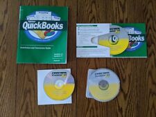 QuickBooks Pro 5 user Version 6.0 1998 3 disks 1 key code COLLECTABLE ONLY used picture