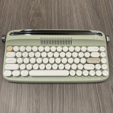 YUNZII × ACTTO B307 Retro 2 Mini Bluetooth Keyboard Matcha Green QWERTY WORKS picture