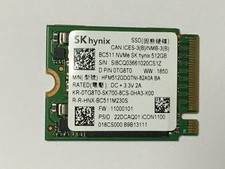 SK HYNIX BC511 512GB M.2 2230 PCIe NVMe SSD FOR Steam Deck Microsoft Surface pc picture