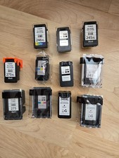 11 Empty Black & Color Canon Ink Cartridges - virgin - 245XL, 246XL, 275XL picture