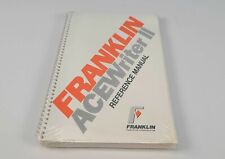 Sealed Franklin Ace Writer II Software for Franklin and Apple II Systems picture