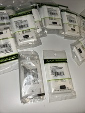 Ortronics OR-40300546-88 Tracjack 4 hole Faceplate C White Lot Of 22 And 1 picture