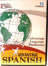 Advantage Language Proficiency Spanish/Intermediate - 5 Disc - Langmaster picture