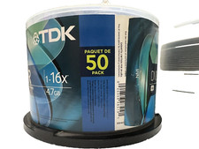 TDK R 50 PACK SPINDLE 4.7GB BRAND Approx. 50 Ct picture