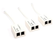DSL Phone Line Filter - 3 Pack - Reduce Digital Noise with Splitter picture