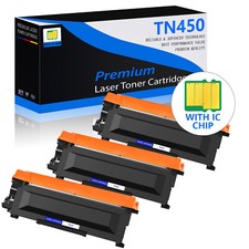 3PK TN450 Toner Cartridge for Brother MFC-7860DW MFC-7365DN DCP-7065DN HL-2220 picture