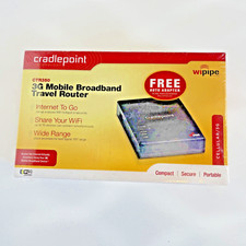 CRADLEPOINT WIRELESS TRAVEL ROUTER 3G CTR350 SSID CTR-D45 NIB picture
