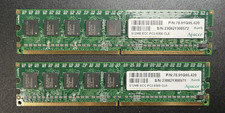 2x  Apacer 512MB ECC DDR2 PC2-5300 667MHz CL5 Server RAM 78.91G95.420 Tested picture