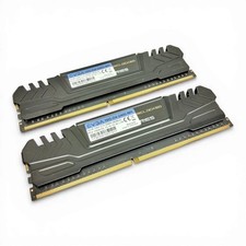 Lot of 2 EVGA SuperClocked 8GB 16G‑D4‑2400‑MR DDR4 Desktop Memory RAM picture