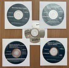 Fujitsu Lifebook N6470 Recovery and Utilities Discs Drivers - NEW SEALED picture
