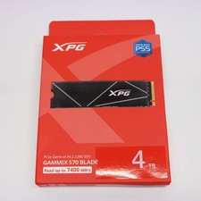ADATA SSD XPG GAMMIX S70 BLADE PCIe Gen4x4 M.2 2280 4TB Solid State Drive picture