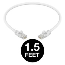 2 PCS White Cat6 Cable Cat 6 Ethernet Patch Cord 10Gbps Internet Cable UTP Wire picture