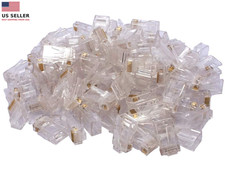 1000 Pcs RJ45 CAT5 Cat5E 8P8C Modular Network Cable LAN Connector End P picture