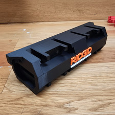 Ridgid 18V Battery Wall Mount 3D Printed 4 Slot Organizer picture