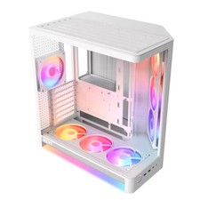 NZXT - H6 RGB+ (2026) - ATX Dual-Chamber PC Case with Pre-Installed RGB Fans ... picture
