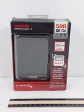NIB Toshiba Canvio Basics 500GB Portable External Hard Drive USB 3.0 Black NEW picture