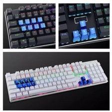 12KEY With Key Puller WASD Electroplat Keycaps For Cherry MX Mechanical Keyboard picture