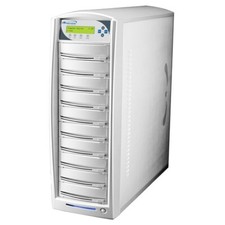 SharkCopier™ Daisy Chain DVD/CD Tower Duplicator 10 bays  picture