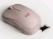 Logitech M220 Silent Wireless Optical Mouse PC MAC w/ USB Receiver 2.4GHz Pink picture