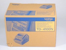Brother TD-4100N Label Printer Direct Thermal 300x300 DPI USB LAN, Grey, Mint Condition picture