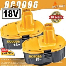 2PACK 7.0AH For Dewalt 18 VOLT 18V XRP Ni-MH Battery DC9099 DC9096 DC9098 NEW picture