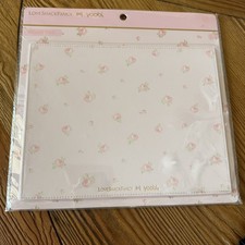 yoobi x LoveShackFancy Patterned Floral Mouse Pad White Pink Green new picture