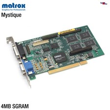 Matrox MGA Matrox Mystique PCI Video Card MGA MYST/4I 4MB SGRAM picture