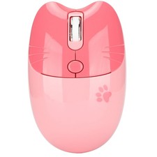 Wireless Mouse Cute Cartoon Cat 2.4G Dual Mode Computer Tablet Three Le IKUA picture