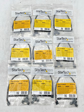 LOT OF 9 PACK- StarTech USBPNLAFHD1- 1 ft Panel Mount USB Cable picture
