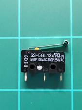 2x 2Pcs SS-5GL13 Limit Switch Omron Lever 3D Printer 3A250VAC  5A25VAC SPDT New picture