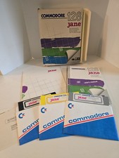 VTG Commodore 128 Jane Integrated Software User's 1985 3 Diskette Application  picture