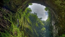 Landscape nature cave trees puerto Custom Gaming Mat Desk picture