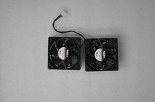 HP Z440 Z620 Z640 Z840 Dual 80mm 12VDC Rear Fan used 644315-001 picture