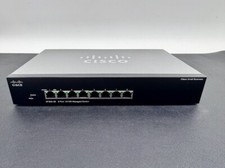 Cisco SF300-08 300  8 Port 10/100 RJ45 Managed Network Switch picture