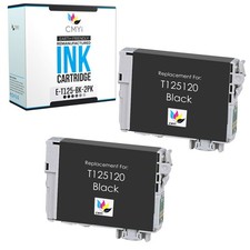 CMYi 2X Compatible T125 Black Ink Cartridge for Epson Stylus NX230 WorkForce 320 picture