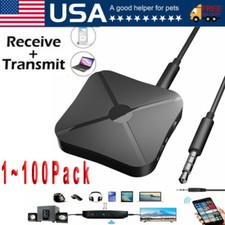 2in1Bluetooth Transmitter Receiver Wireless Adapter TV Home Stereo A2DPAudio Lot picture