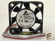 Delta EFB0412VHA 4010 DC12V 0.20A 4CM 3-Pin Mute Cooling Fan picture