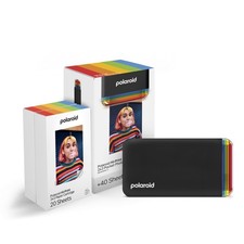 Polaroid Hi-Print + Paper Bundle- 2nd Generation Bluetooth One size, Black picture